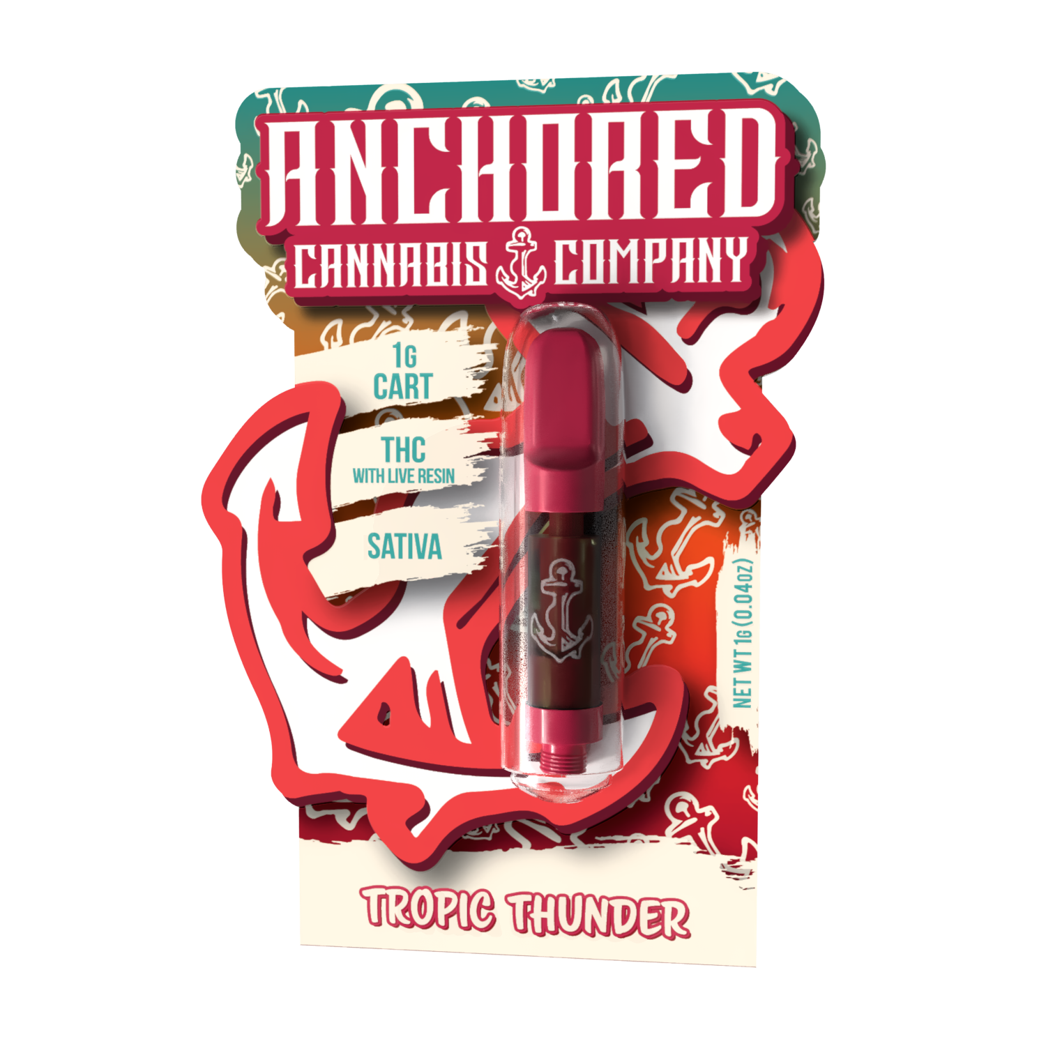 1g THCA Vape Cartridge  Tropic Thunder | Premium Vape