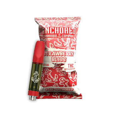 1g THCA Vape Cartridge - Strawberry Bliss