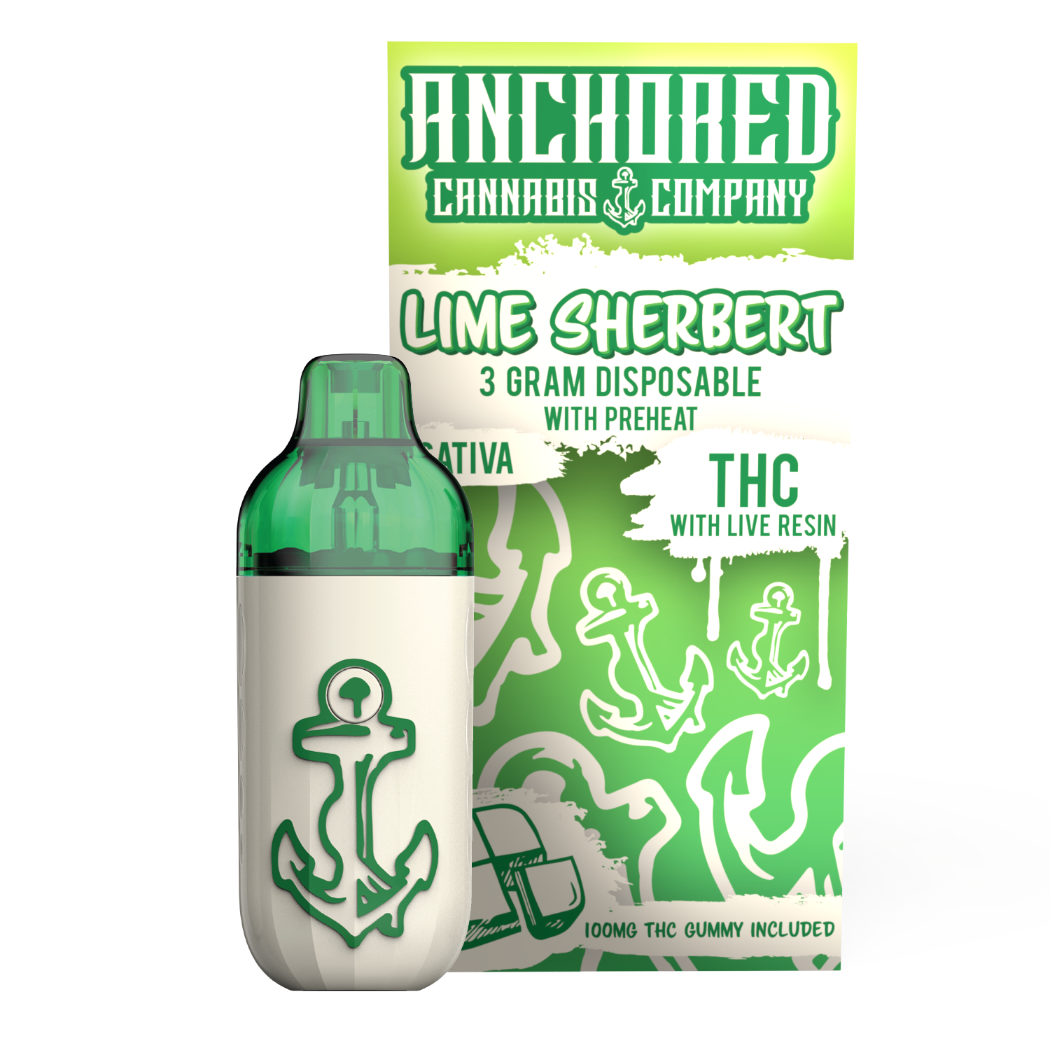 lime disposable vape 3g THCA Disposable – Lime Sherbert