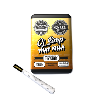 THCA Pre-Rolls - OJ Simp That Killa 5pk