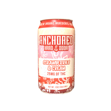 Hard Soda - Strawberries & Cream 25mg