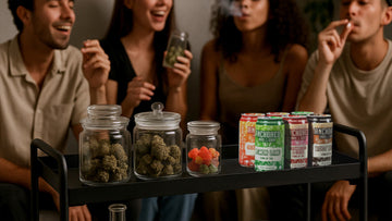 How to Build a Cannabis Bar Cart: Curate, Display, Enjoy