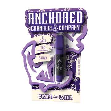 1g THCA Vape Cartridge - Grape and Later