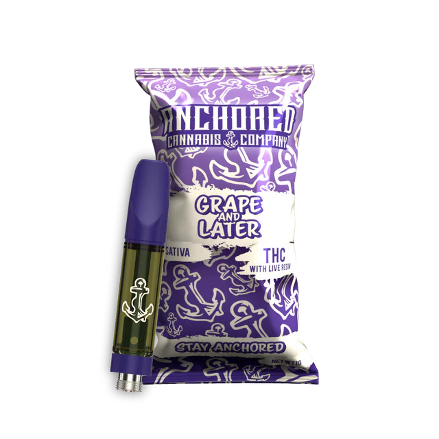 1g THCA Vape Cartridge - Grape and Later