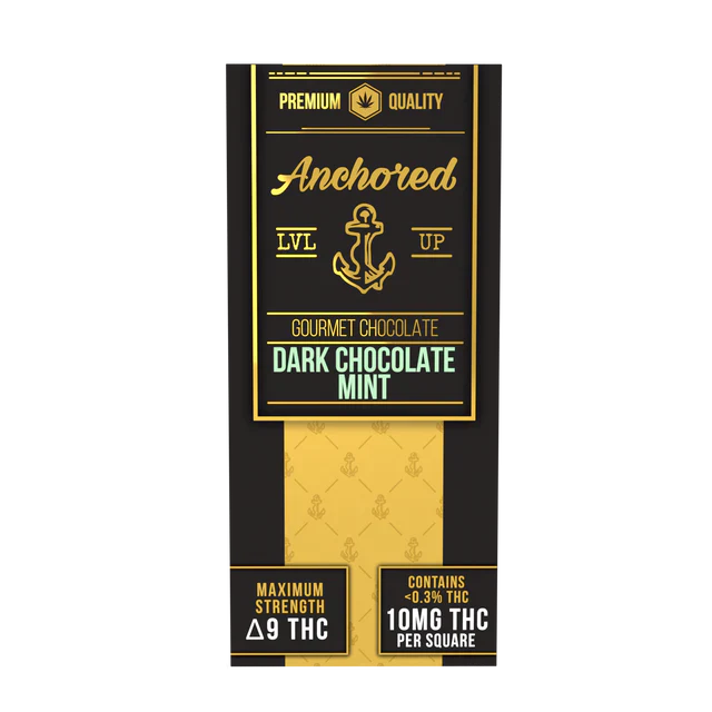 D9 Gourmet Chocolate - Dark Chocolate Mint 100mg