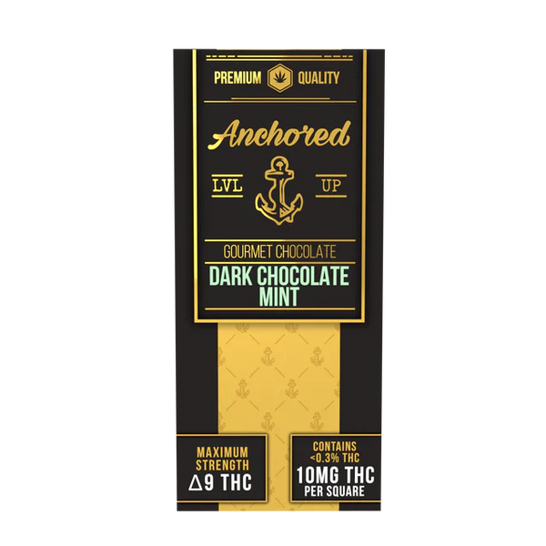 Maximum Strength Delta‑9 THC Dark Chocolate Mint | Cannabis Edible