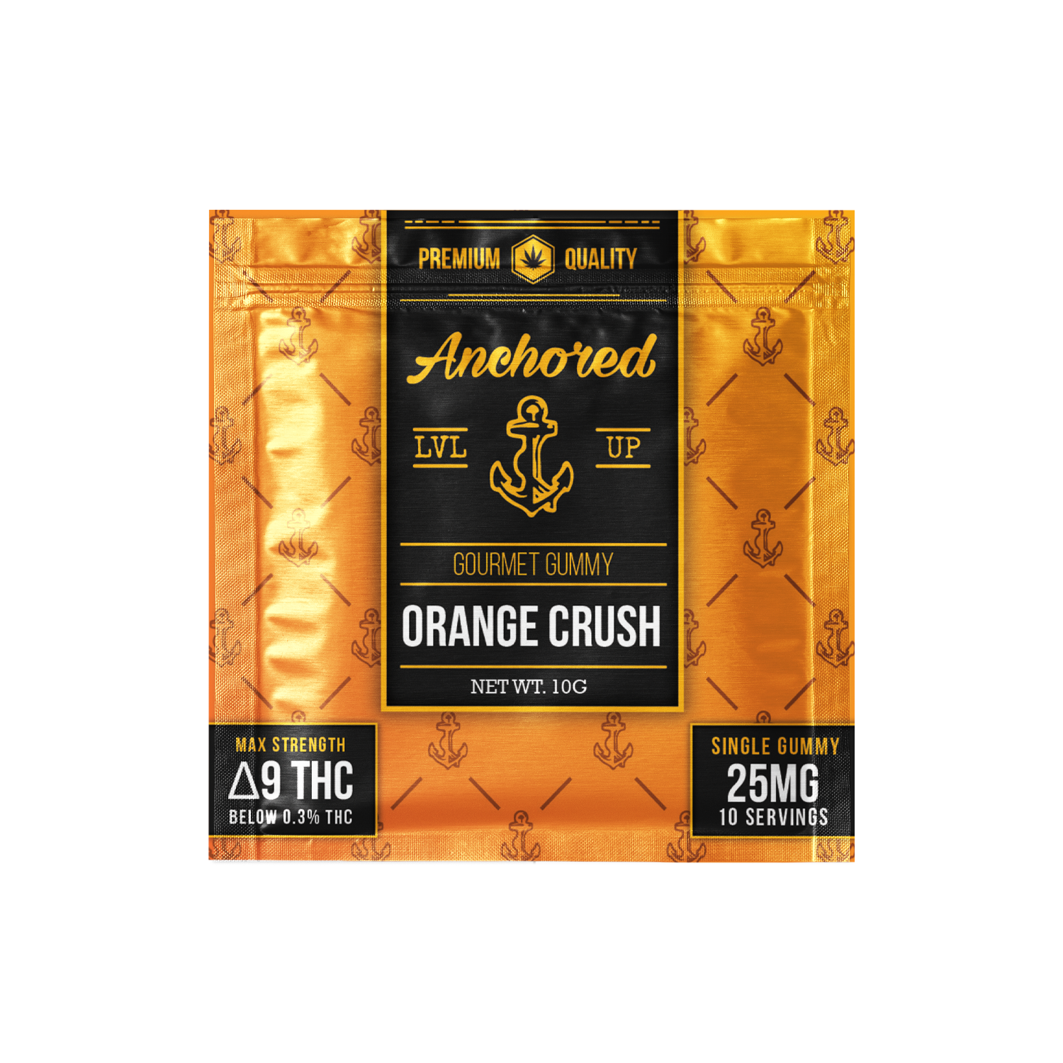 Single Gummy - Orange Crush 25mg