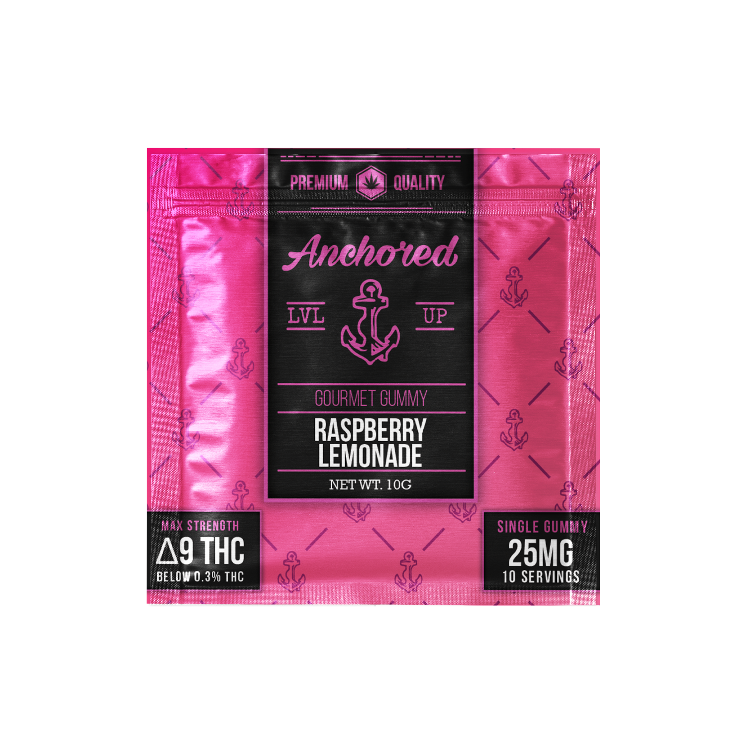 Single Gummy - Raspberry Lemonade 25mg