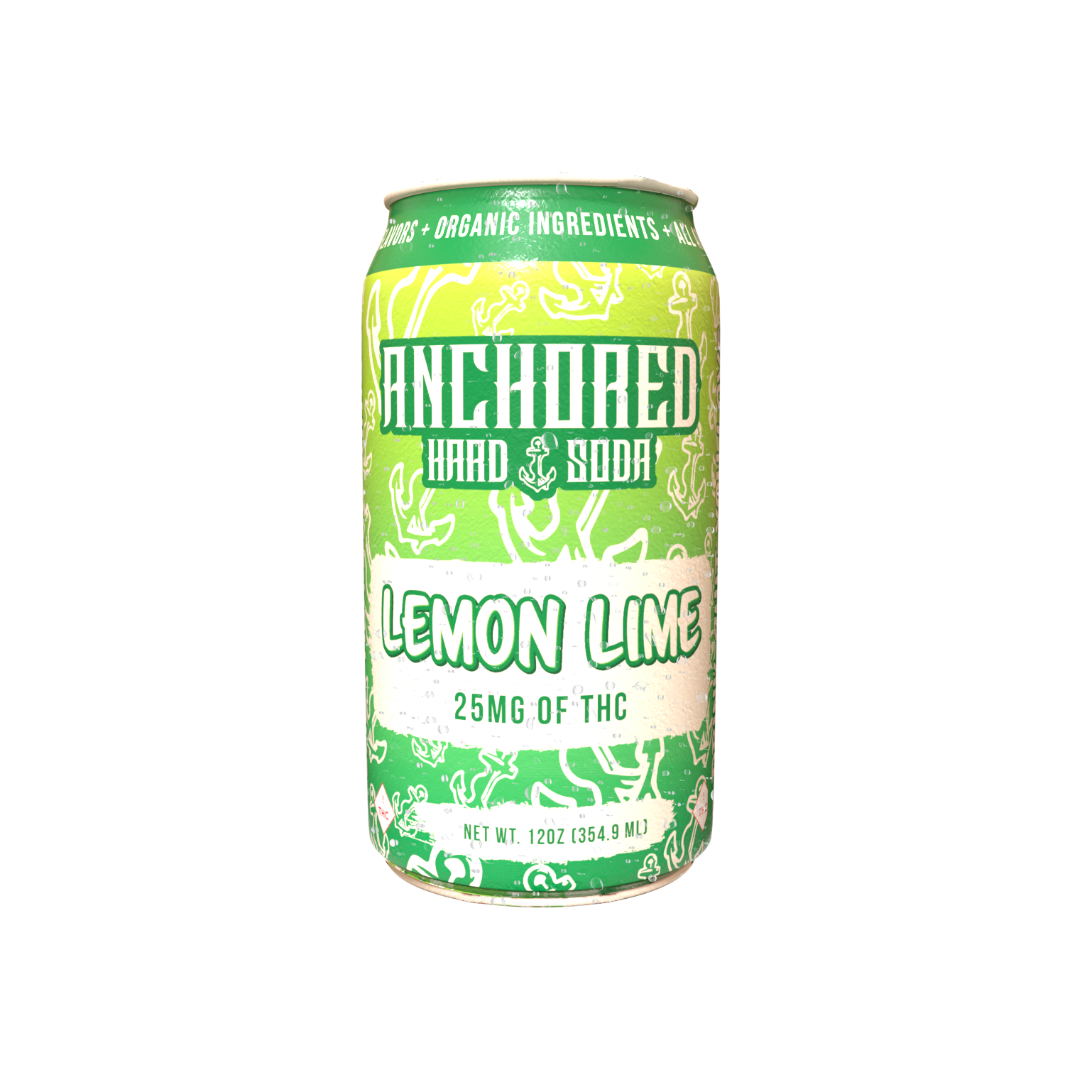Hard Soda - Lemon Lime 25mg