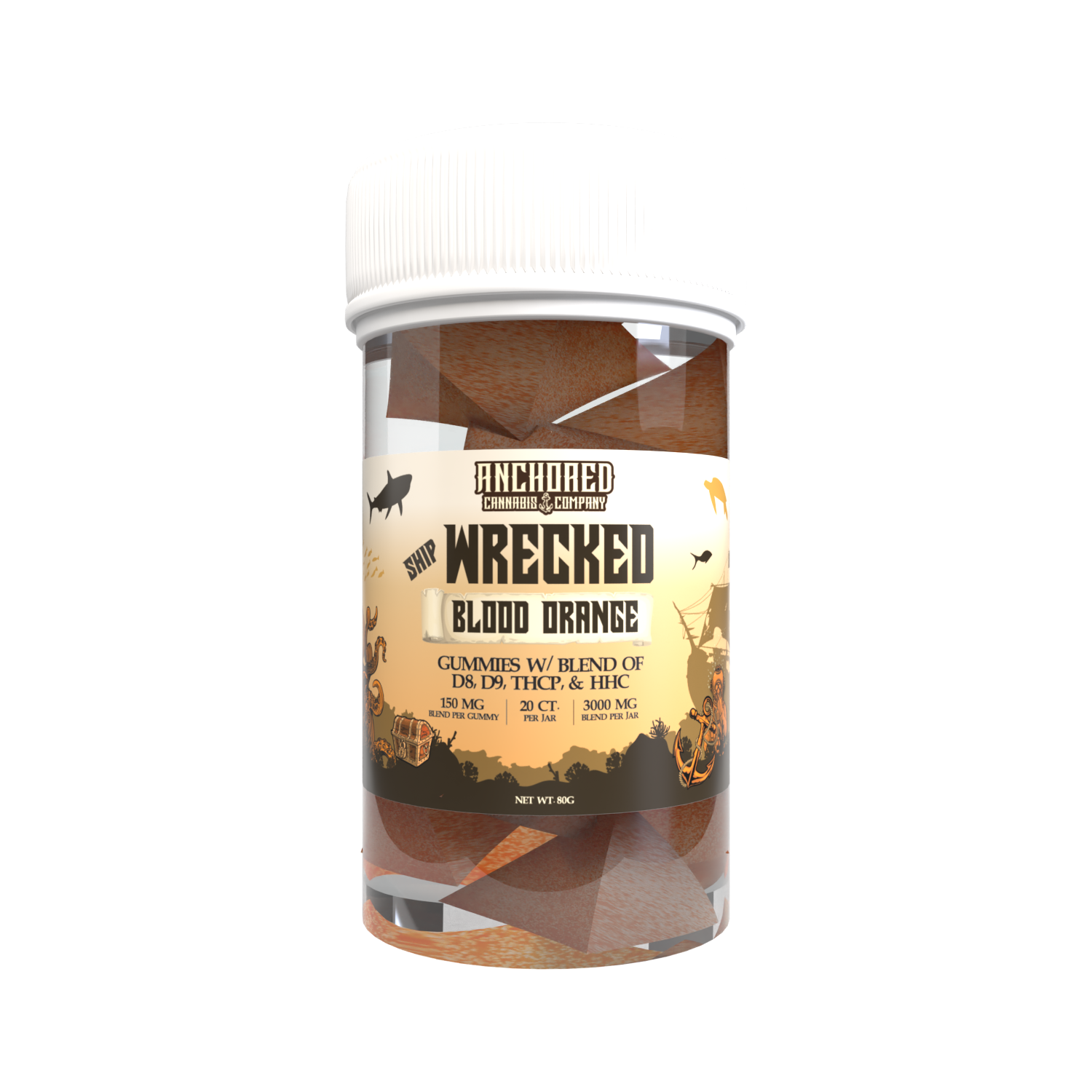 Shipwrecked Gummies - Blood Orange